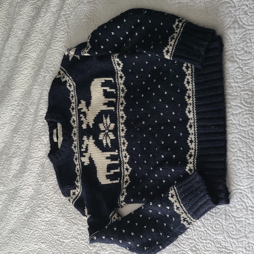 Abercrombie Christmas Moose Sweater